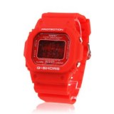 Imperméable à l'eau seule montre sportive arrêter le mouvement numérique avec éclairage de nuit