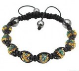 Grossiste, fournisseur et fabricant CB34/tres beau bracelet Jamaique, compose de 8 boul...