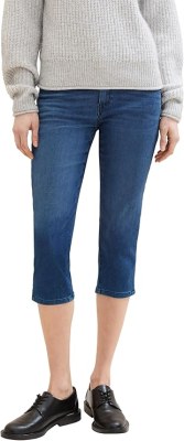 020289 Pantacourt en jean femme Tom Tailor