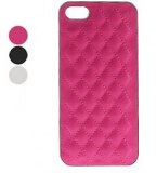 Boîtier en peau de mouton imitation dur pour l'iPhone 5