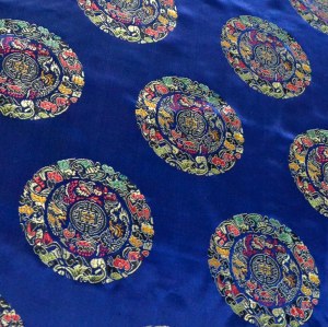 Tissu de brocart au broderie fine - Vente tissus en gros ou moyen quantité (G226)