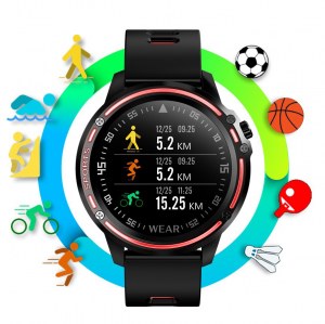 MONTRE SMARTWATCH HOMME POUR IPHONE SAMSUNG HUAWEI L8