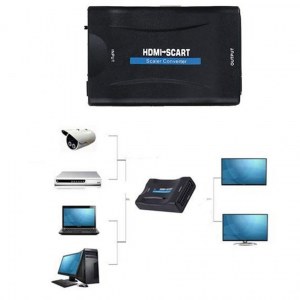 CONVERTISSEUR ADAPTATEUR HDMI VERS PERITEL AV EURO HD 2 B200