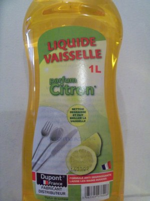 LIQUIDE VAISSELLE - 1 L - CITRON - à PARIS -