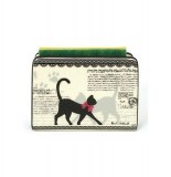 Porte savon - eustache - support éponge chat