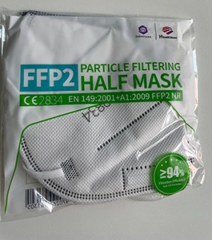Masque FFP2 KN95 Conditionnement en boite de 40