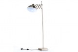 Lampadaire Extensible Chromée