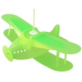 Lampe suspension avion - vert - luminaire à suspendre