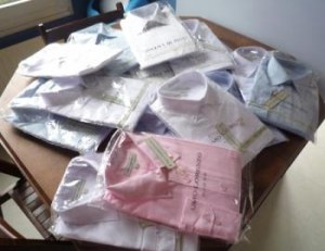 Lot de 16 chemises homme umo lorenzo neuve sous blister