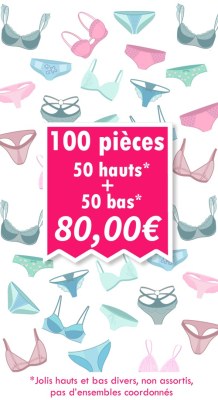 Déstockage Lingerie femme Mode