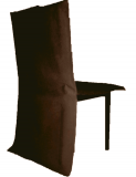 200 Housses de Chaises jetables de haute qualité - CHOCOLAT- 0.48EUROS/PIÈCE