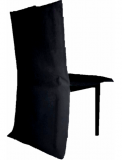 200 Housses de Chaises jetables de haute qualité - NOIR - 0.48EUROS/PIÈCE