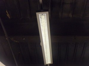 Appliques fluo-compactes PHILIPS EFix TCS260 Optique C6 sur rail