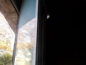 Bloc-fenêtre PVC double vitrage demi-lune
