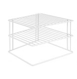 Etagère d'angle de placard - metaltex - rangement cuisine
