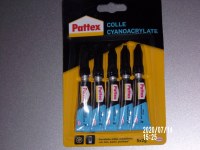 LOT REVENDEUR colle cyanoacrylate 5 x 2 gr