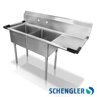 BLOC EVIER 2 BASSINS