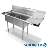 BLOC EVIER 2 BASSINS