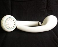 Douchette PVC beige, qualité hôtel