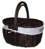 Panier pic-nic en osier