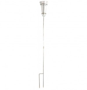 Pluviomètre - zinc - décoration de jardin