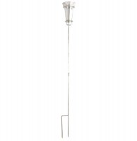 Pluviomètre - zinc - décoration de jardin