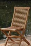 Lot de chaises en teck Grade A 25E/pcs