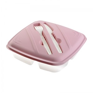 Récipient alimentaire avec ou sans couverts