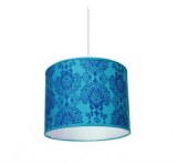 SUSPENSION ABAT JOUR BAROQUE 50 CM