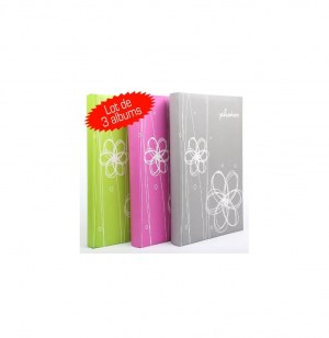 Lot de 3 albums photo - 300 photos - elypse