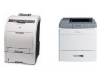 Imprimante laser professionelle HP et Lexmark