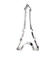 Moule à patisserie h 15 cm - forme tour eiffel - inox