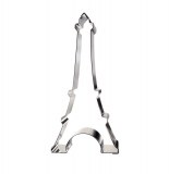 Moule à patisserie h 15 cm - forme tour eiffel - inox
