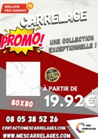 Satvario – Effet Marbre – Effet Brillant – Carrelage 80×80