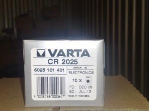 Pile CR2025 LITHIUM