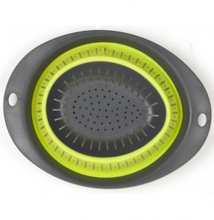 Passoire égouttoir retractable - ovale - ustensile de cuisine