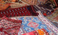 Vente de stockage de tapis persans, afghans, indiens, pakistanais, etc.