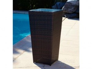 BAC A FLEUR -resine tressée