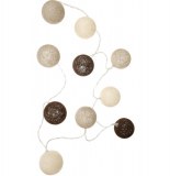 Guirlande d'intérieur - 10 lampions 6 cm - décoration lumineuse - ma