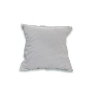 Taie d'oreiller 63 x 63 cm - gris clair - 100% coton