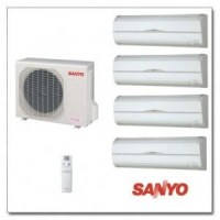 Lot de 800 pompes à chaleur air/air reversible sanyo