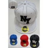 Importation Casquettes Plates " NY " avec Patch