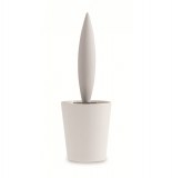 Roulette à pizza soft touch - blanc - legnoart - design italien