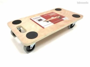 Toolland Chariot de déménagement, 4 Roues pivotantes