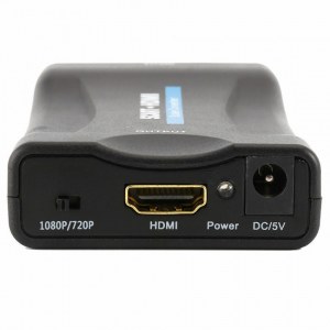 ADAPTATEUR PÉRITEL CONVERTISSEUR VERS HDMI AV EURO HD 1 B401