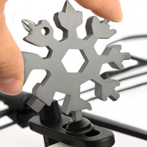 MULTITOOL SNOWFLAKE 18in1 OUTIL MULTIFONCTION UNIVERSEL
