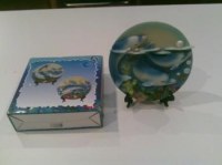 Deco dauphins en resine