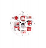 Pendule friends - 30 cm - décoration murale