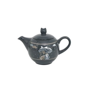 Théière en céramique - umbrella - décoration chats