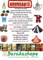 Lot marchandises decorations artisants marocains